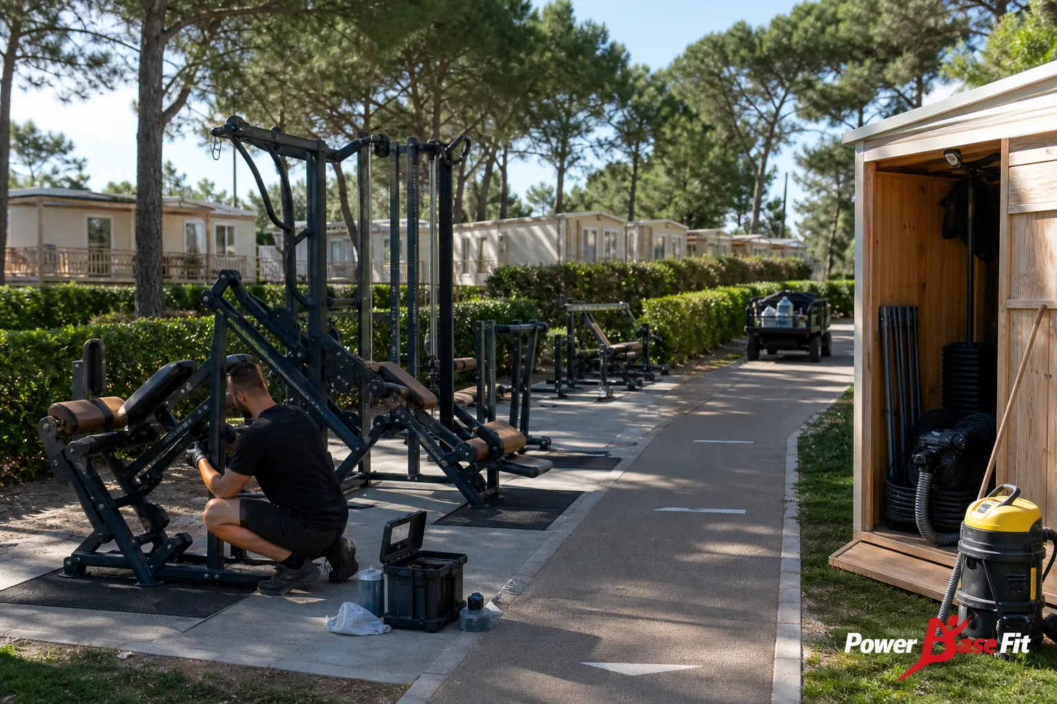 Détail de contrôle fabricant pour matériel fitness camping résidence
