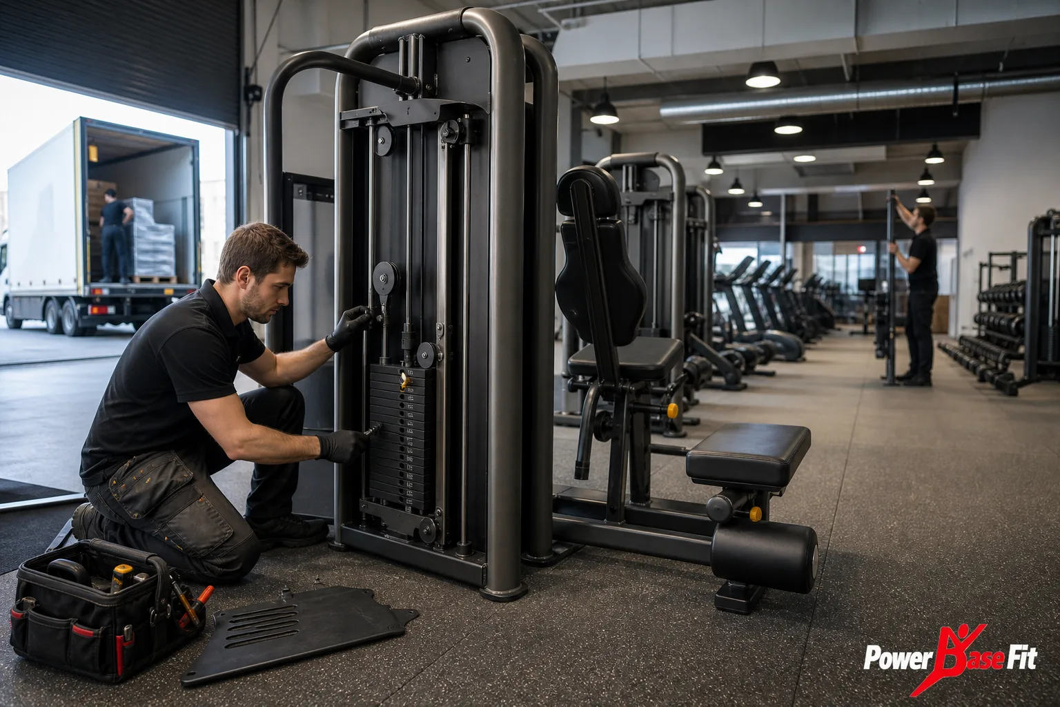 Détail de contrôle fabricant pour leasing matériel fitness professionnel