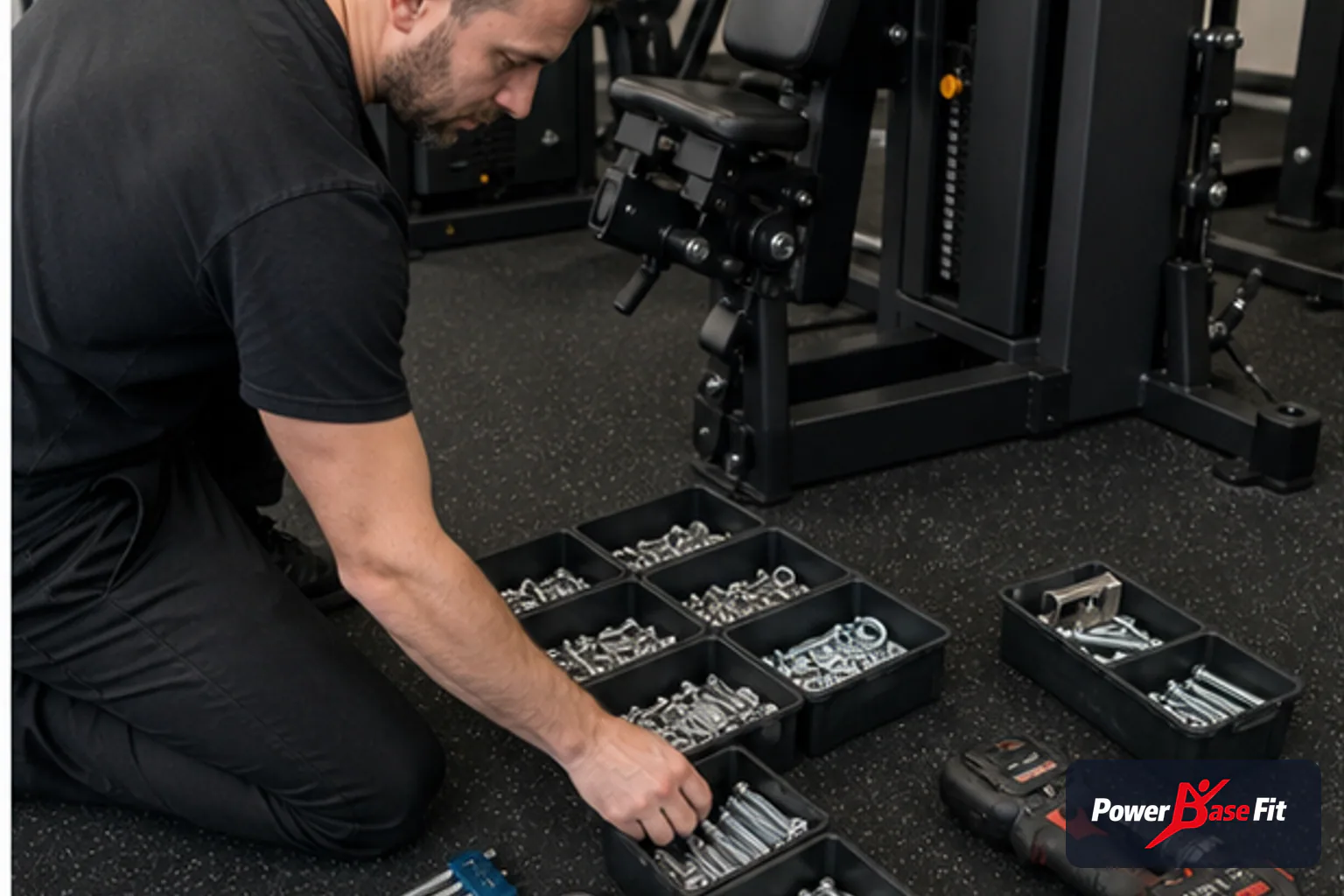 Manufacturer inspection detail for gym equipment installation hardware checklist