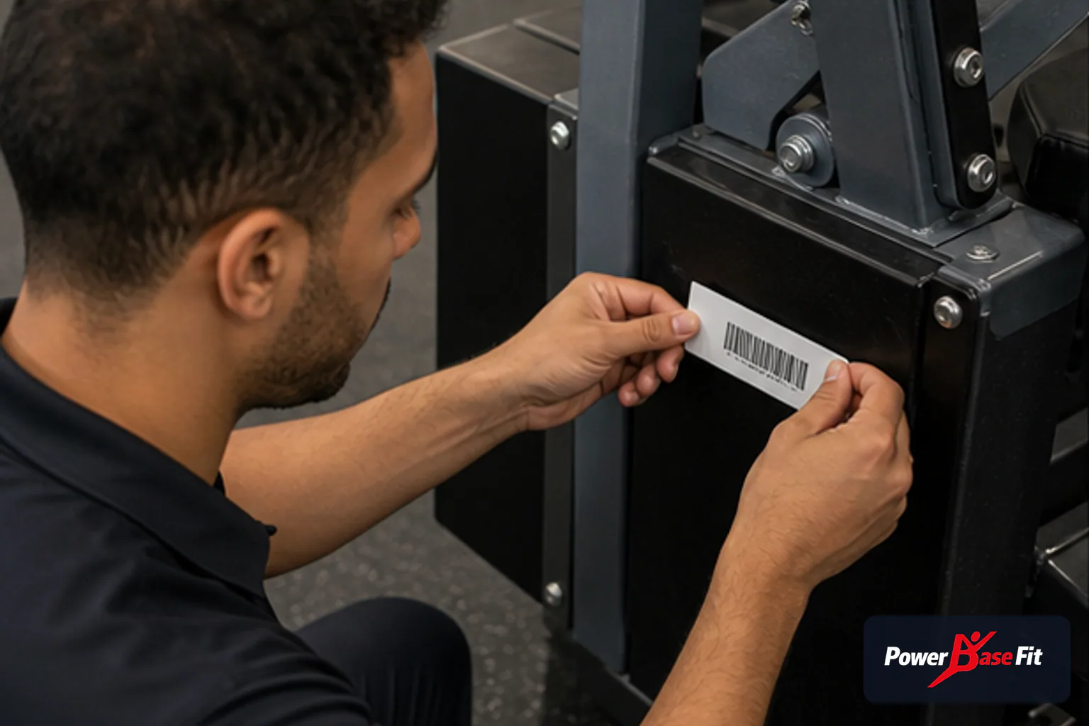 Scène de planification professionnelle pour registre actifs matériel fitness