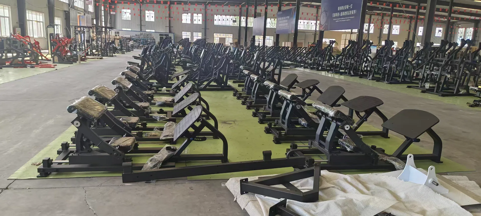 Finished equipment area
