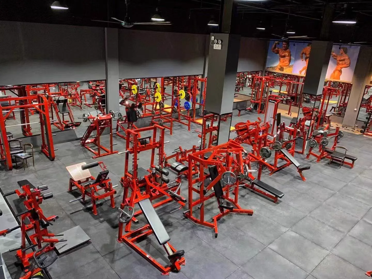 Fitness Brand commercial gym equipment project in United States