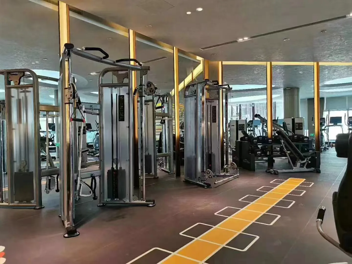 Hotel Project commercial gym equipment project in France