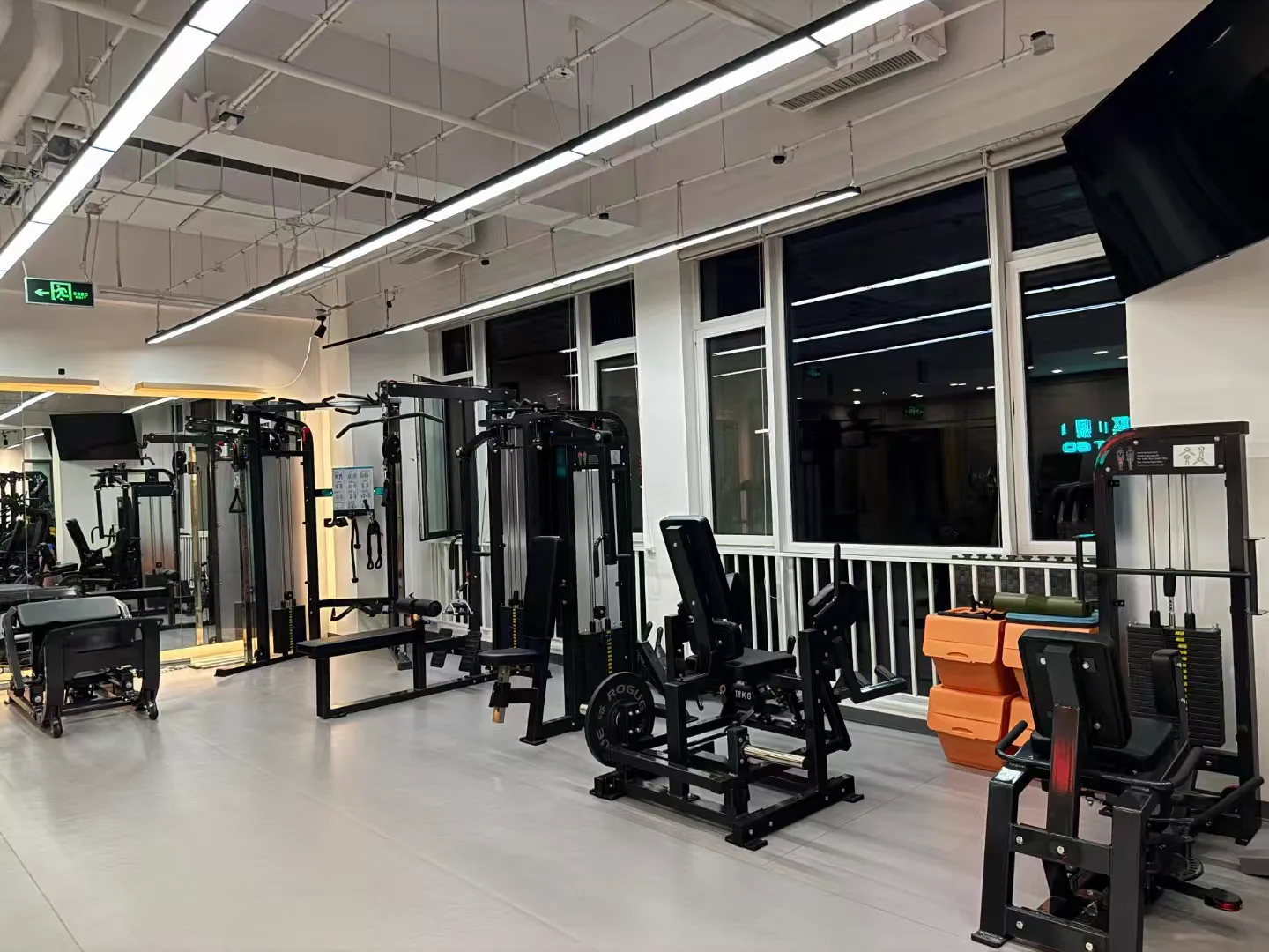Corporate Fitness Center commercial gym equipment project in Spain