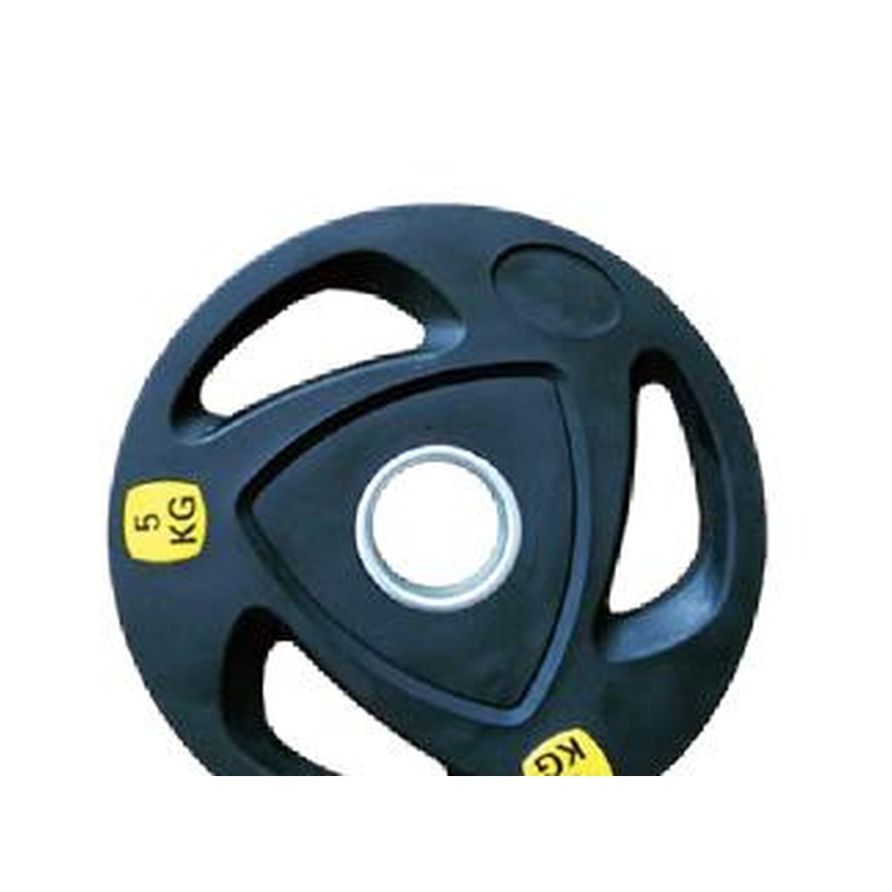 D-208 Three-Hole Rubber Gewichtsscheibe kommerzielles Fitnessgerät