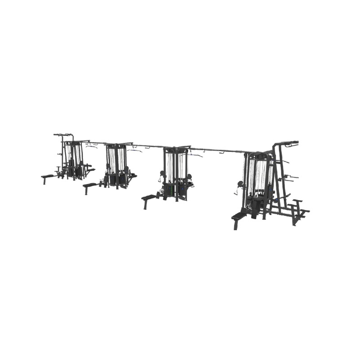 DA05A 16 stacja Multi-Jungle profesjonalny sprzęt fitness