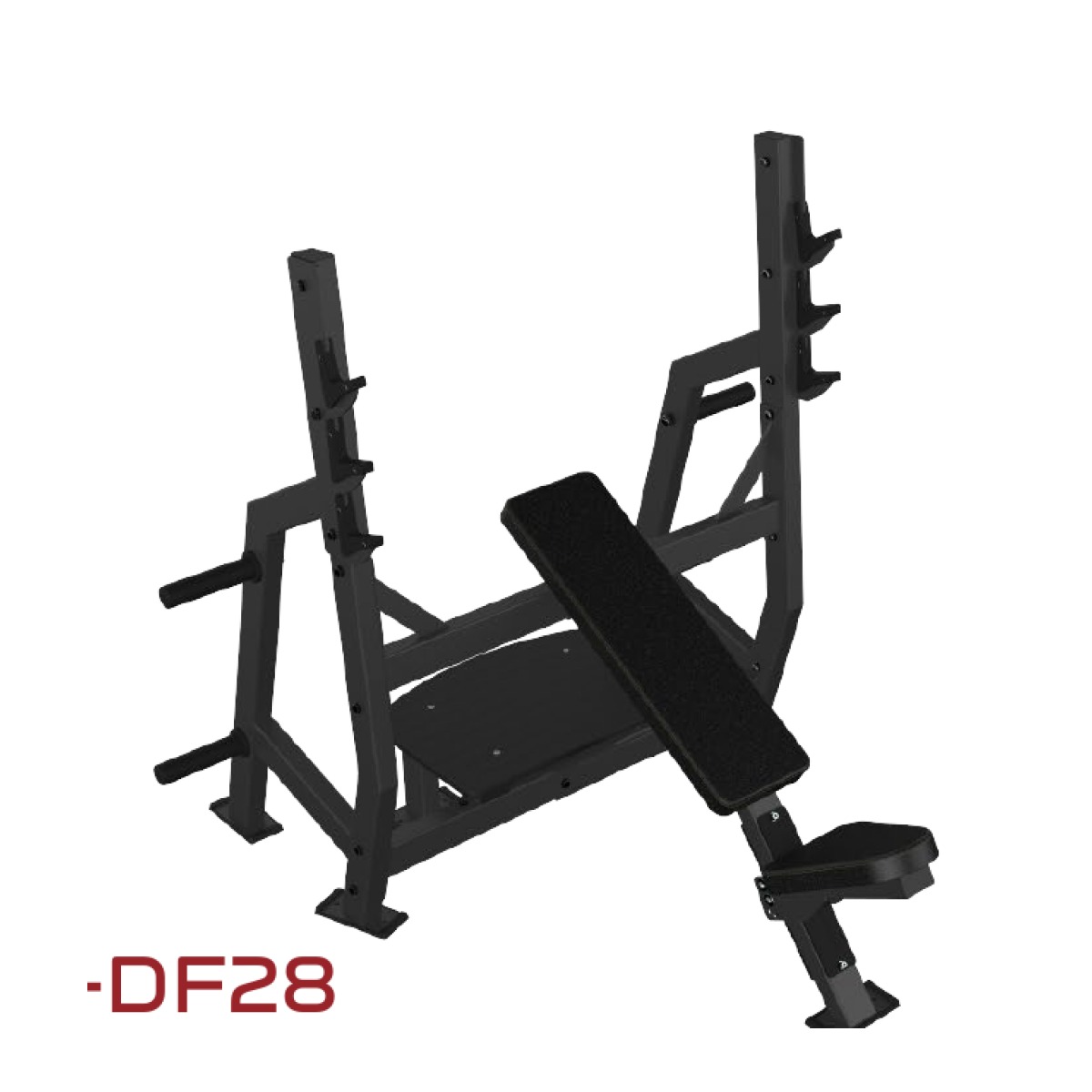 DF28 Olympic skośny ławka z stojak do profesjonalnej siłowni i klubu fitness