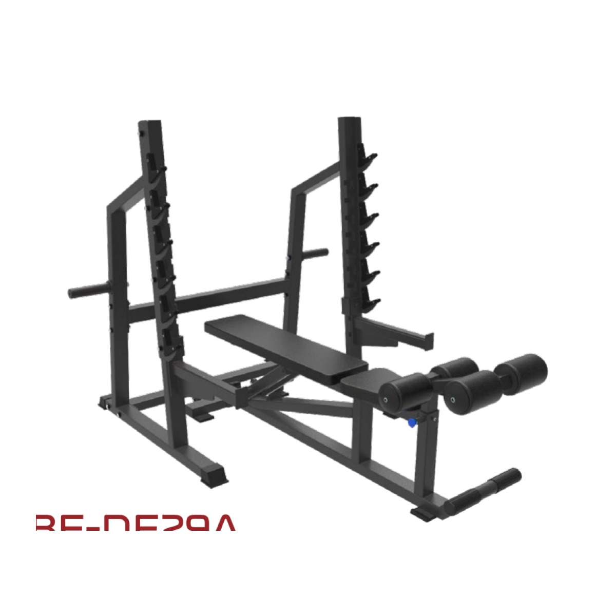 DF29A Tri-Function Olympic ławka profesjonalny sprzęt fitness