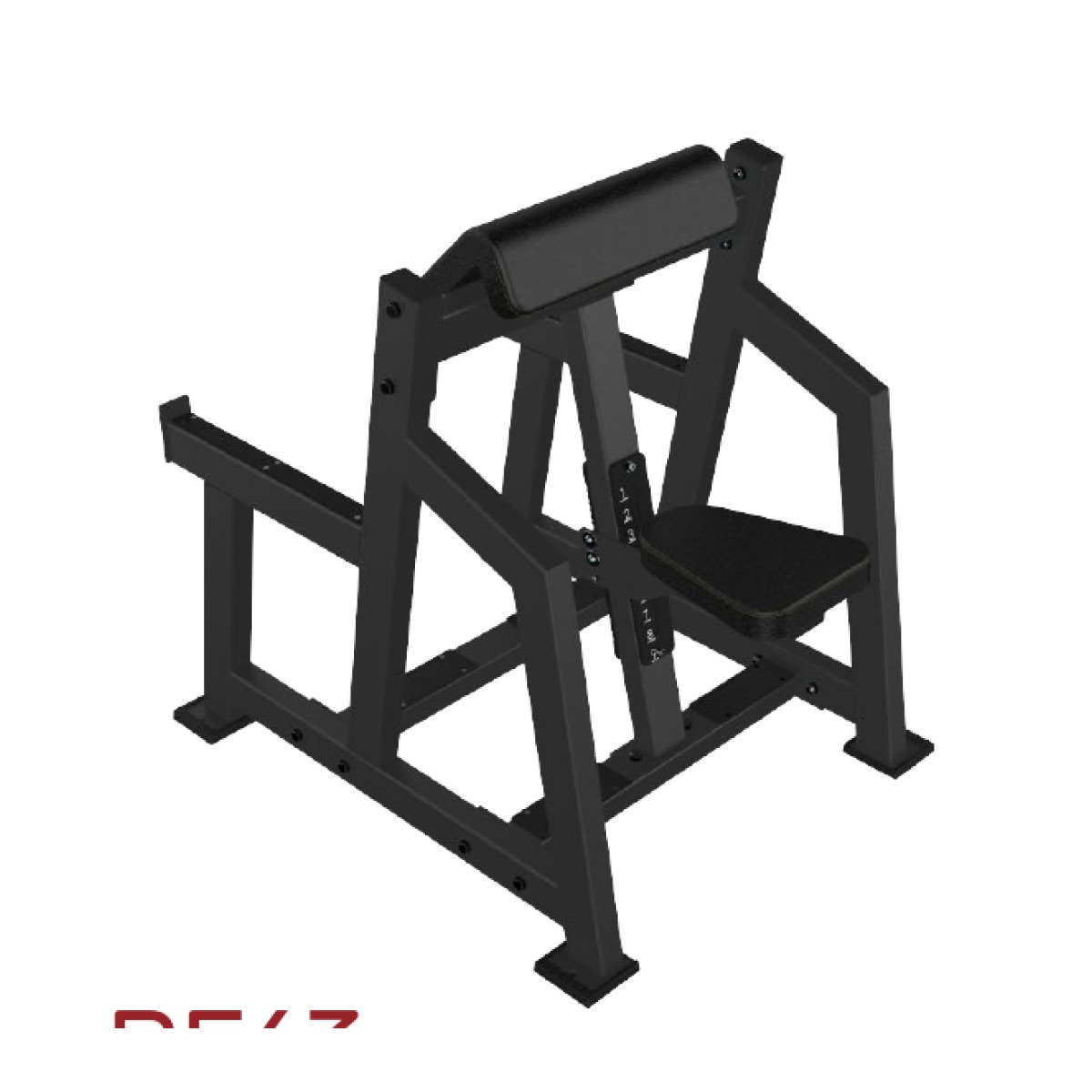 DF43 Seated Arm Curl 상업용 헬스기구