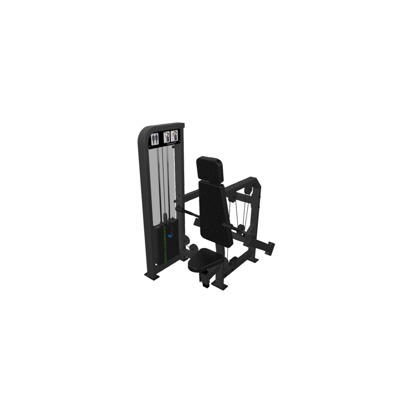 DS08A Seated Dip/Trizepsmaschine Extension kommerzielles Fitnessgerät