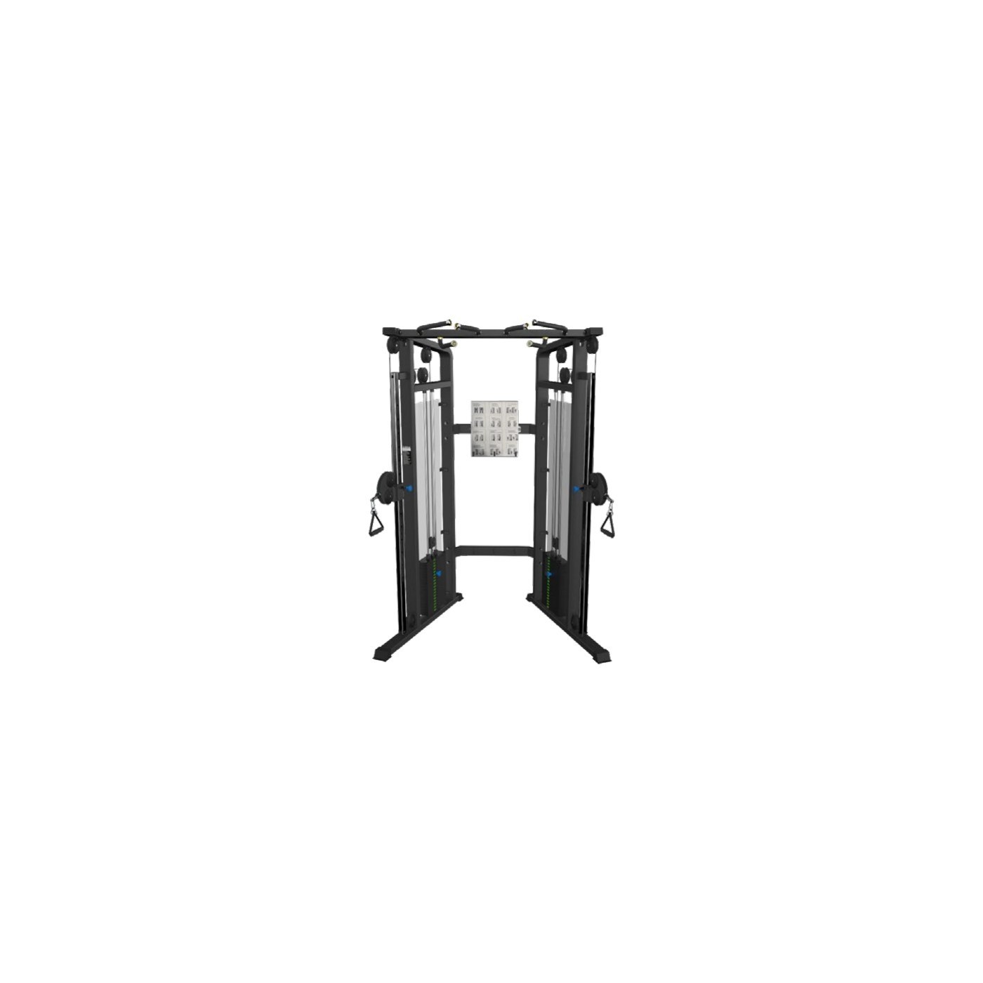DS24 podwójny Pulley system profesjonalny sprzęt fitness