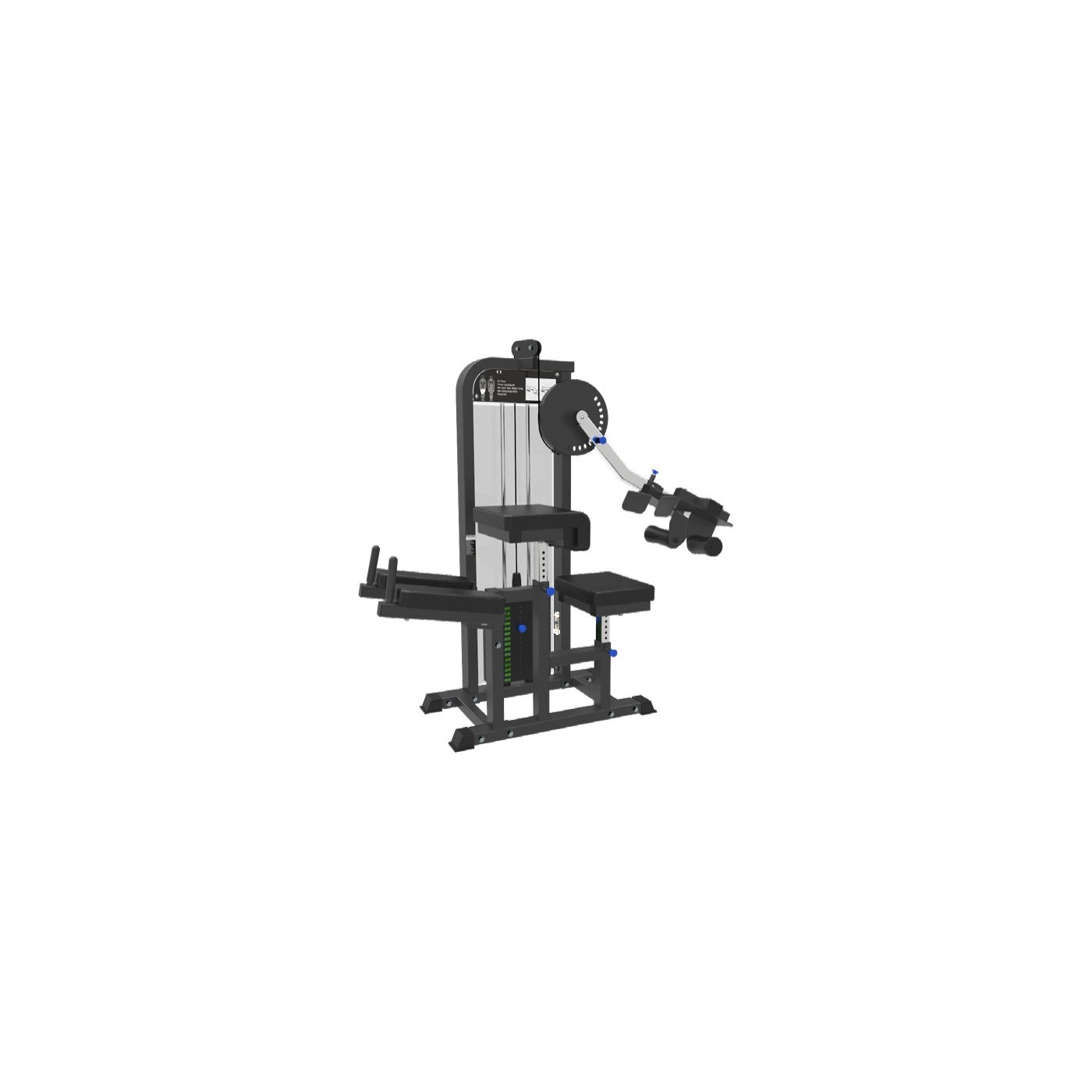 DS29 glute extension peralatan gym komersial untuk fitness center