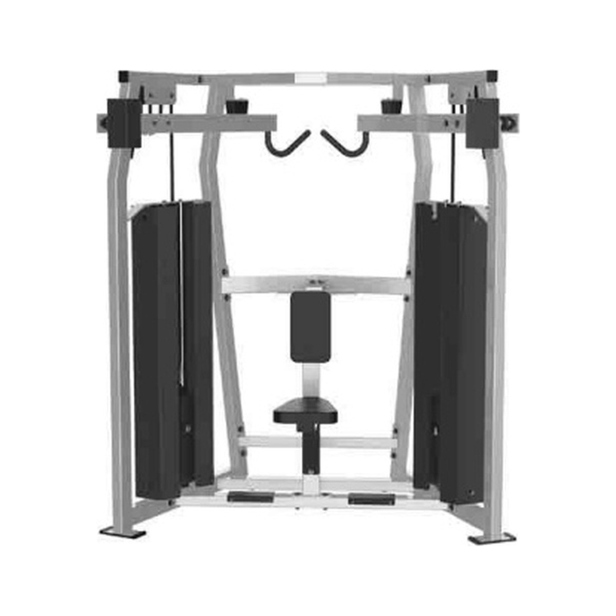 H07 Iso-Lateral declinato panca attrezzatura fitness professionale