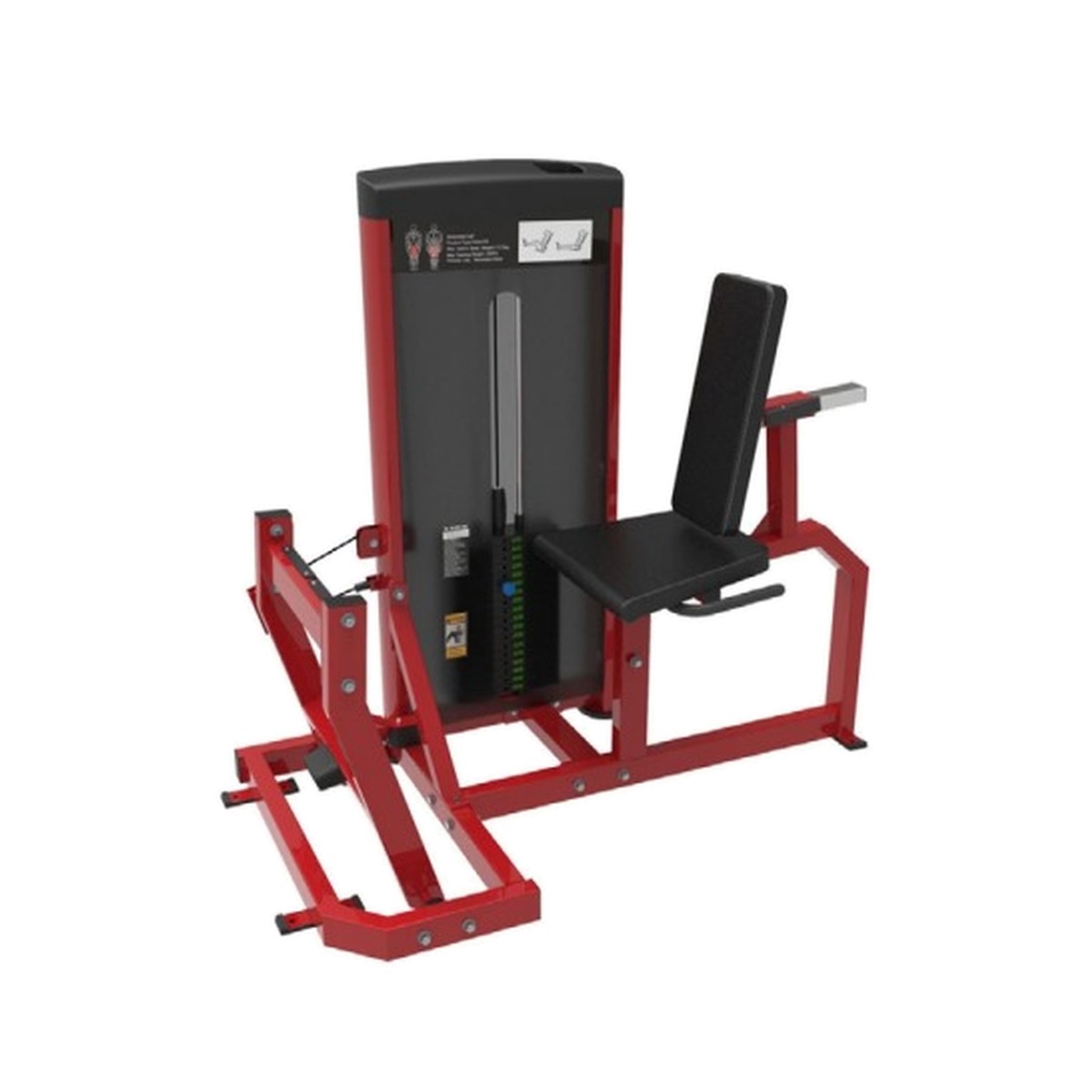 PBF-DC15 Horizontal Calf kommersiell gymutrustning