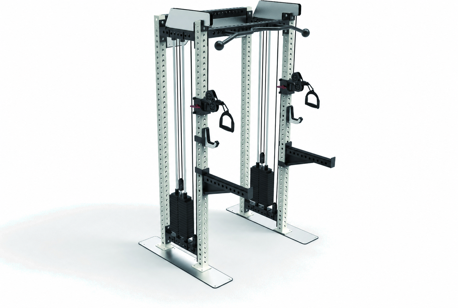 CF-07 Stainless-Base cable crossover toestel voor een professionele sportschool en fitnesscentrum