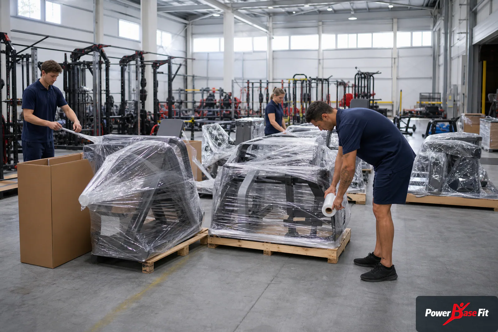 Leise und kompakte gewerbliche Fitnessgeräte für Unternehmen