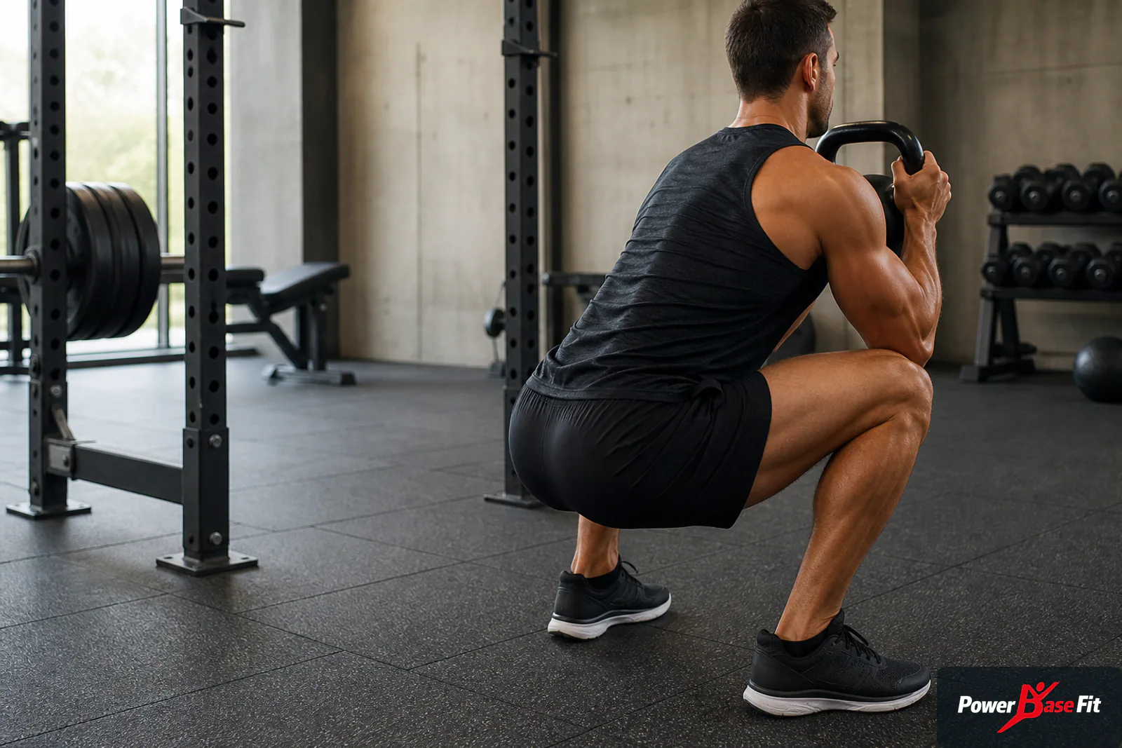 Suelo y apoyo de máquinas para control de vibración en gimnasio residencial