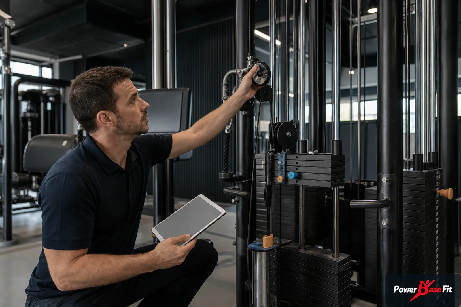 Mantenimiento documentado de máquinas comerciales de gimnasio